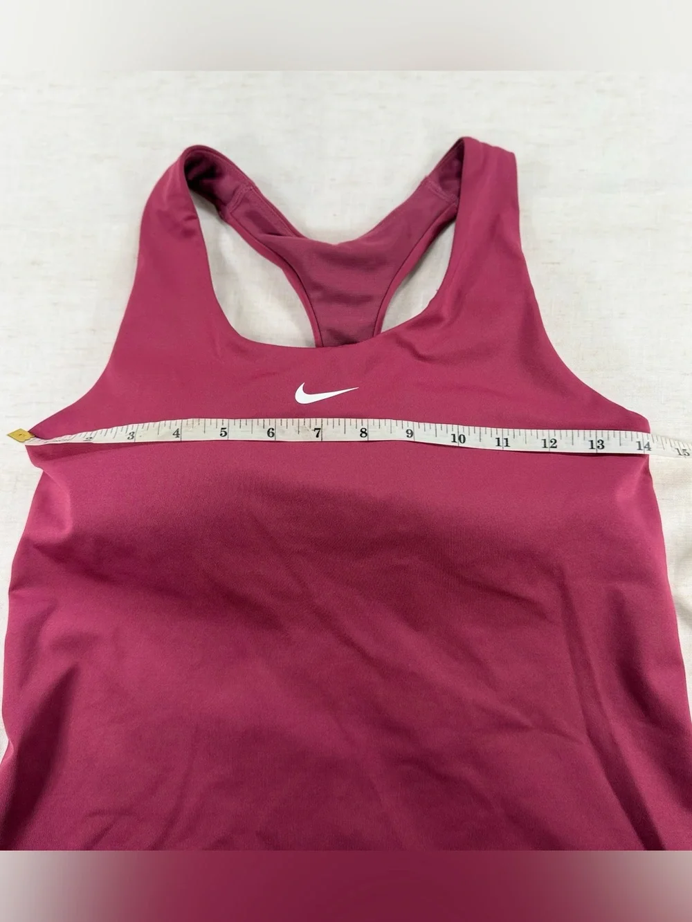 Nike Dri-FIT Racerback Tank - Mauve Pink